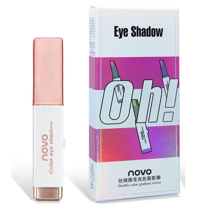 Novo Double Color Eye Shadow Stick Gradient Colors Makeup Pearl Eyeshadow Pen 6 Boja
