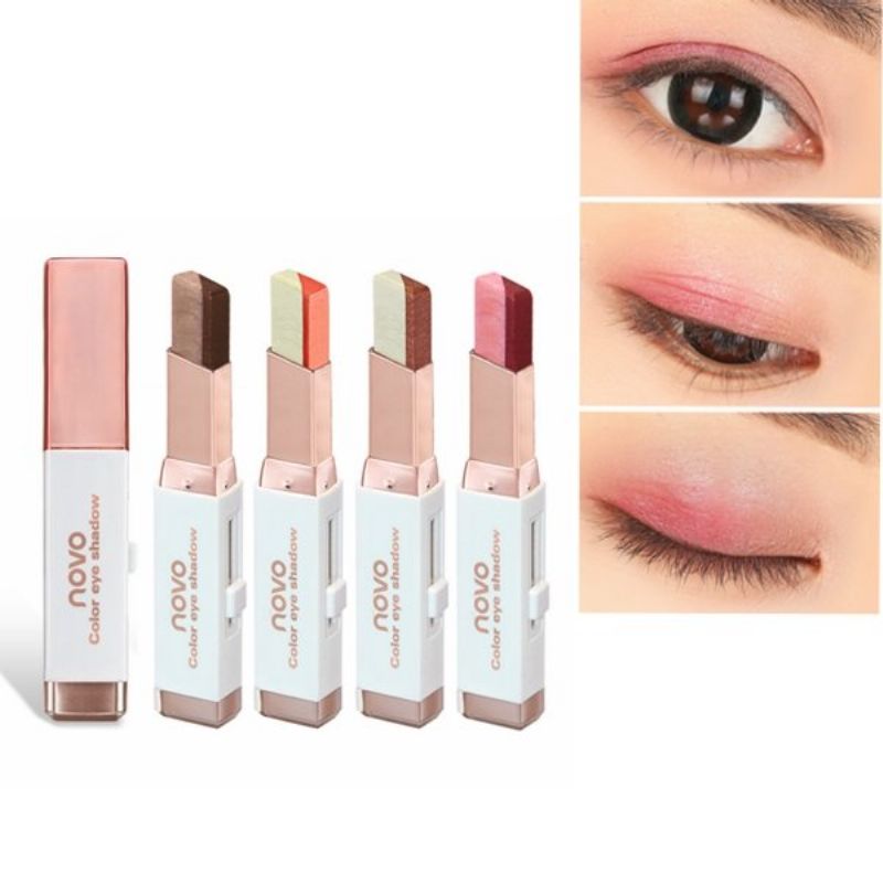 Novo Double Color Eye Shadow Stick Gradient Colors Makeup Pearl Eyeshadow Pen 6 Boja