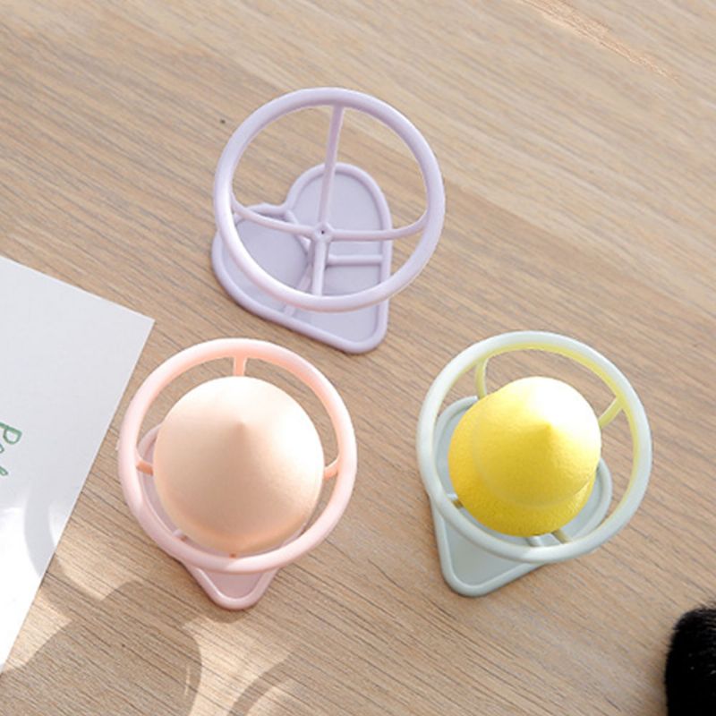 Prozračni Stalak Za Pohranu Otporan Na Vlagu Beauty Egg Nosač Protiv Plijesni Za Sušenje Skladištenje Pamučnog Jastučića