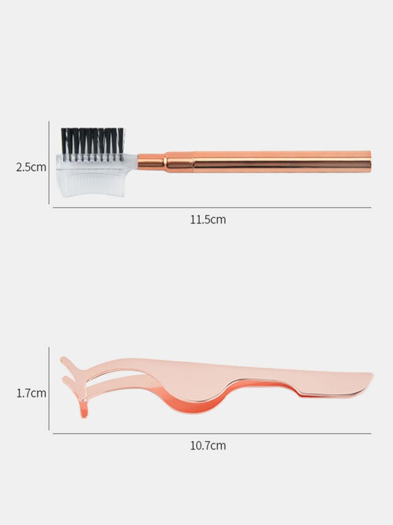 Set Za Podrezivanje Obrva Od 4 Komada Češalj Za Uvijanje Trepavica Alat Za Uljepšavanje