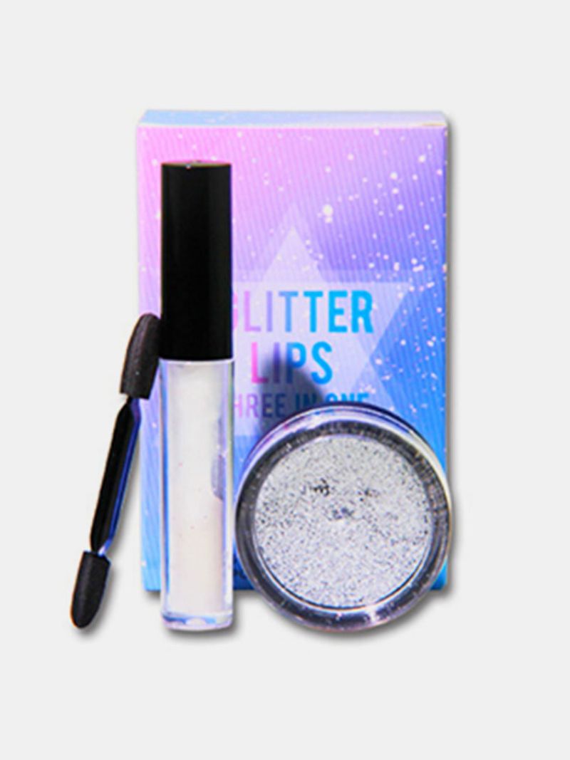 Šminka Glitter Eyeshadow Powder Cosplay Eye Shadow Lip Eyes Pigment Party