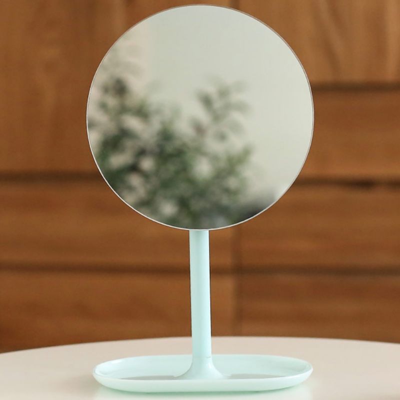Stolno Ogledalo - Kozmetičko Za Toaletno Jednostrano Okruglo Za Šminku