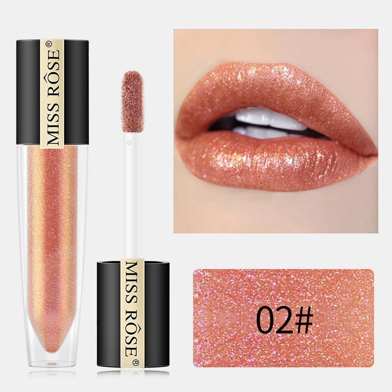 Svjetlucavo Sjajilo Za Usne Vodootporni Tekući Ruž Za Moisturizer Polarizirana Kozmetika Pearl Glitter Lip Plumpe