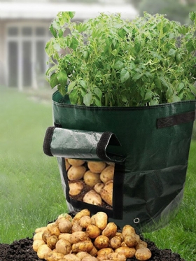 50l Sadilica Velikog Kapaciteta Za Uzgoj Krumpira Pe Kontejner Vrećica Rajčica Povrće Vrt Na Otvorenom
