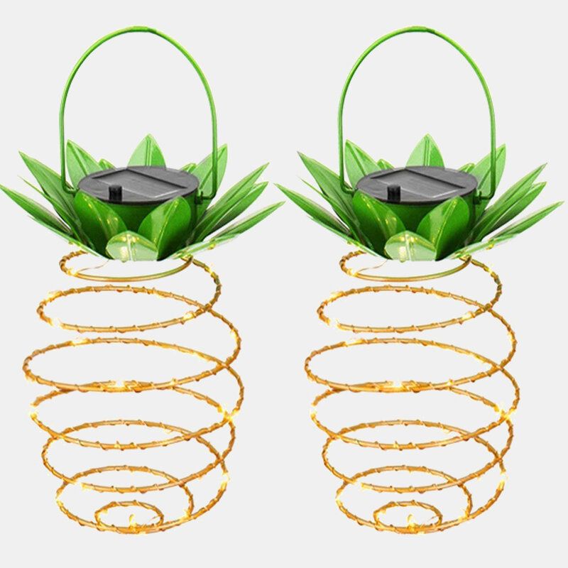 Led Solarna Ananas Svjetiljka Vrtna Ukrasna Lampa Vanjska Vodootporna