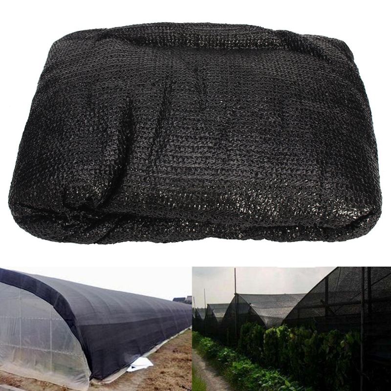 Shatex 140gsm Vanjska Krema Za Zaštitu Od Sunca Roll Cloth 90% Uv Blok 6x15ft Black Garden Growing