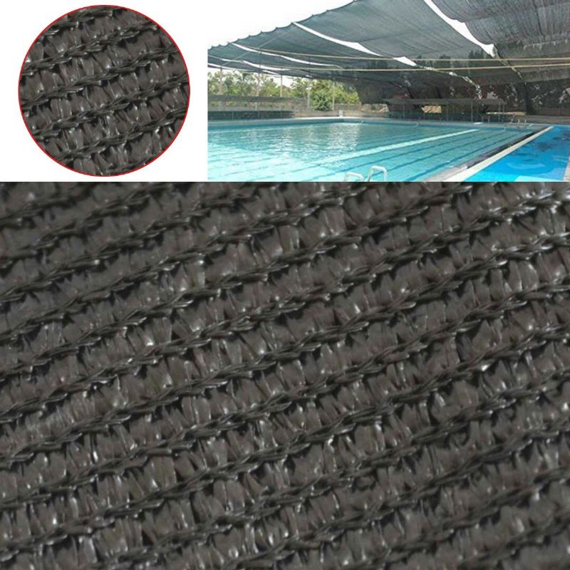 Shatex 140gsm Vanjska Krema Za Zaštitu Od Sunca Roll Cloth 90% Uv Blok 6x15ft Black Garden Growing