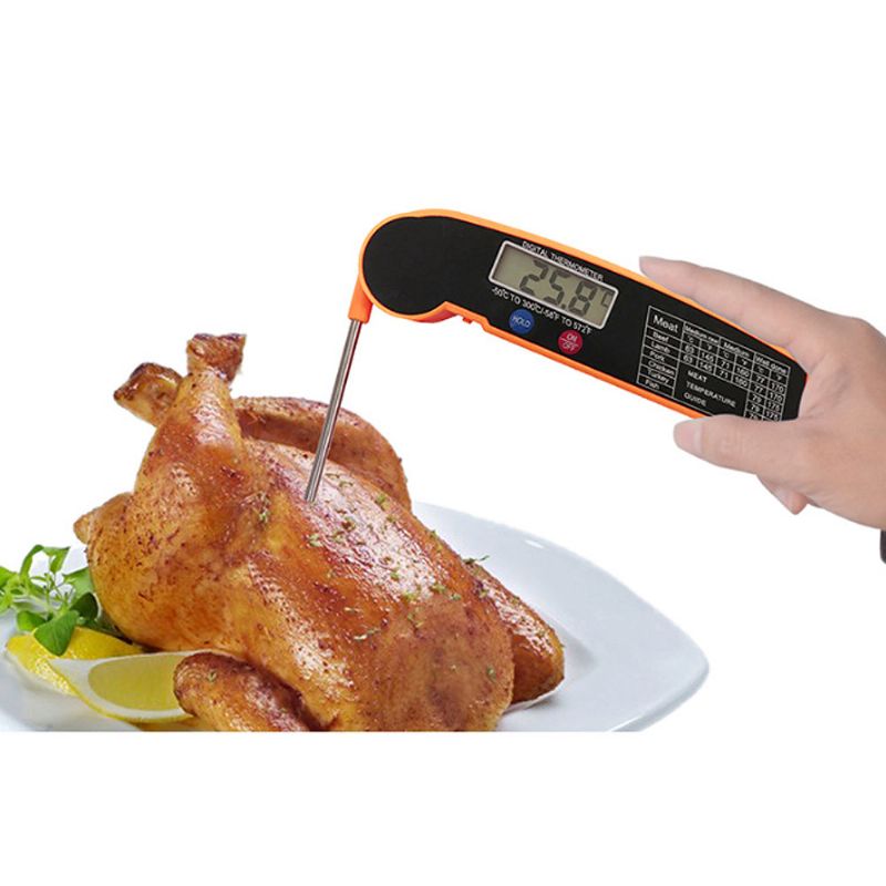 Termometar Za Meso Brzi Veliki Lcd Digitalni Za Hranu Za Kuhinju Kuhanje Na Otvorenom Roštilj