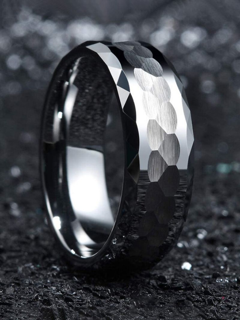 1 Kom. Modni Ležerni Kreativni Nepravilni Geometrijski Prsten Od Nehrđajućeg Čelika