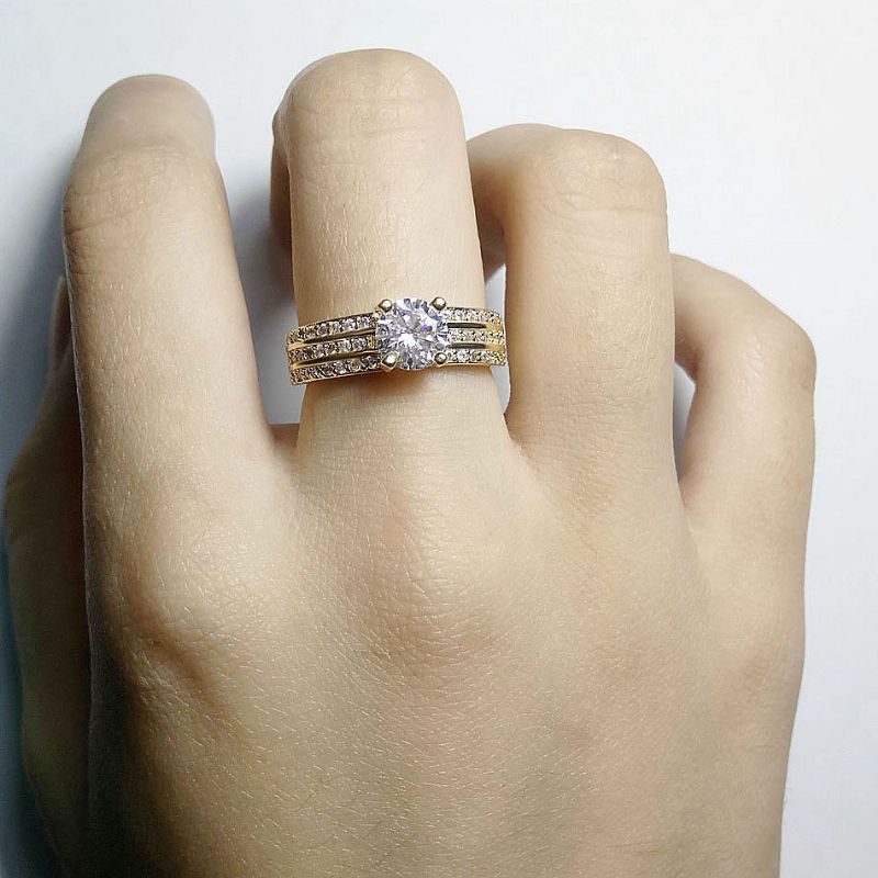 Galvanski Prsten Za Par U Europskom I Američkom Stilu Ženski Modno Prstenje